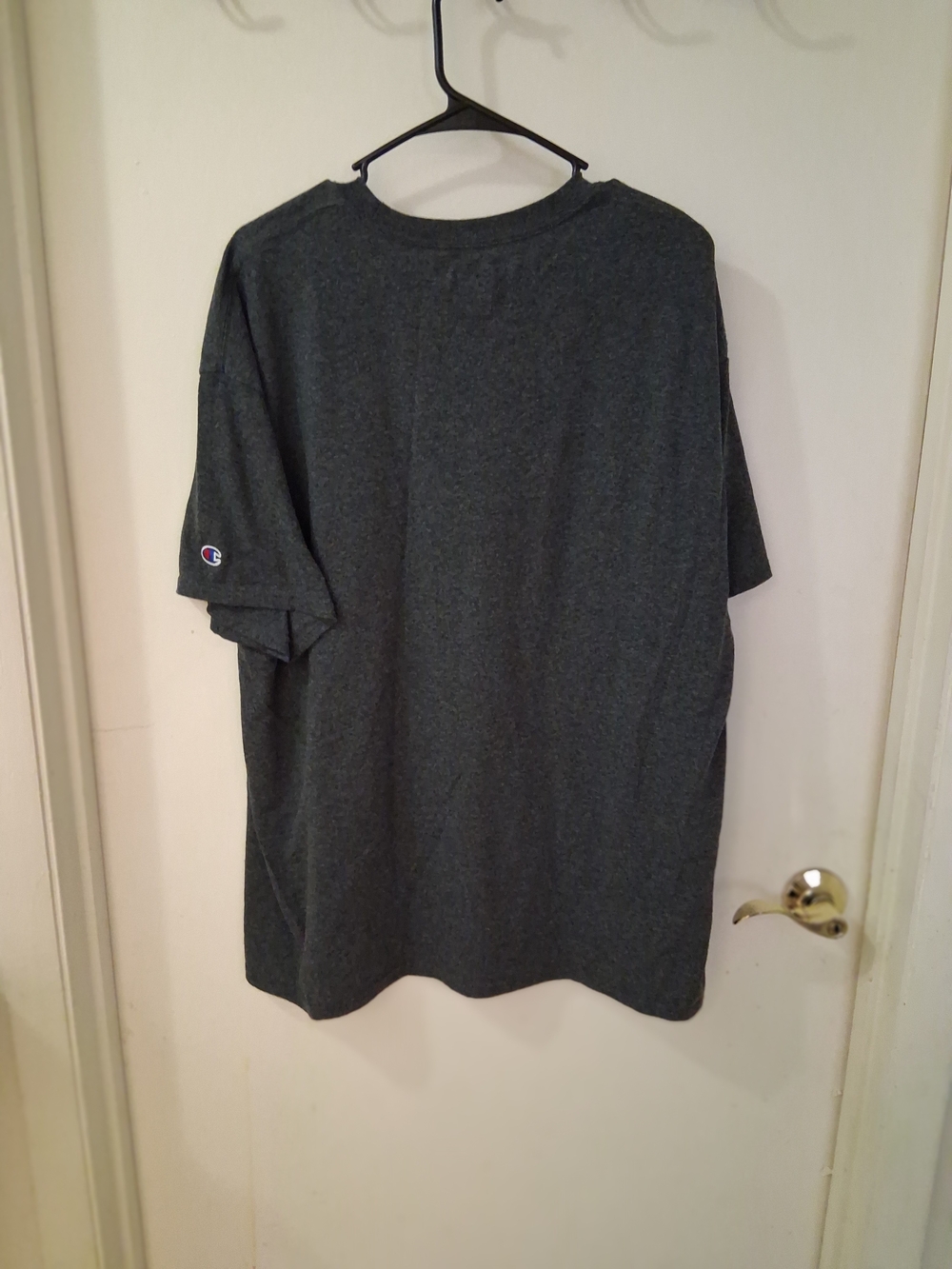 Champion Authentic Auburn Tigers Graphic Logo Gray Crew Neck Tee Men XL - Picture 3 of 5